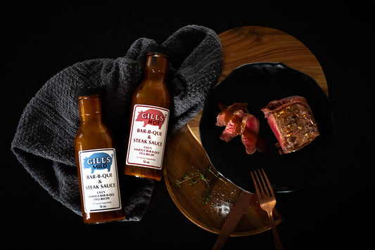 Gills BBQ & Steak Sauce Hot & Mild Two Pack