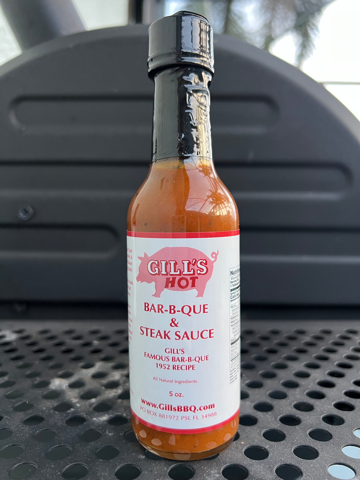 Free Sample GILL'S HOT BBQ & Steak Sauce - 5 oz.