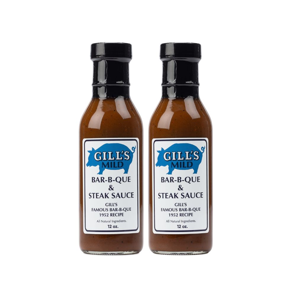 Gills BBQ & Steak Sauce Mild Two Pack
